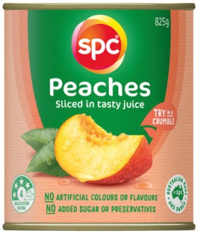 SPC-Fruits-in-Juice-825g-Selected-Varieties on sale