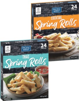 Pacific+West+Spring+Rolls+430g+Selected+Varieties