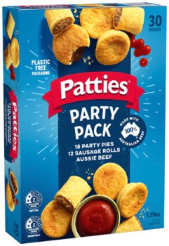 Patties-Party-Pack-30-Pieces on sale