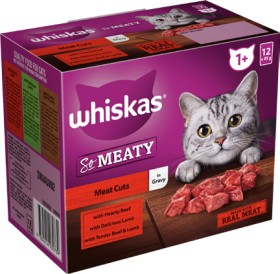 Whiskas+So+Fishy+or+So+Meaty+Wet+Cat+Food+12x85g+Selected+Varieties