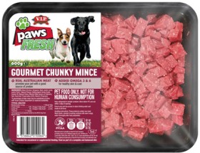Paws+Fresh+Dog+Food+600g+Selected+Varieties+%28Refrigerated+Pet+Food%29