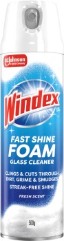 Windex+Fast+Shine+Foam+Glass+Cleaner+500g