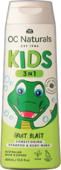 OC-Naturals-Kids-3in1-Conditioning-Shampoo-Body-Wash-400mL-Selected-Varieties on sale