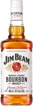 Jim-Beam-White-Label-Bourbon-700mL on sale