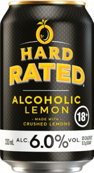 Hard-Rated-6-Premix-Cans-330mL-10-Pack on sale
