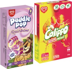 Streets-Paddle-Pop-8-Pack-Calippo-Mini-10-Pack-or-Cyclone-Ice-Block-8-Pack-Selected-Varieties on sale