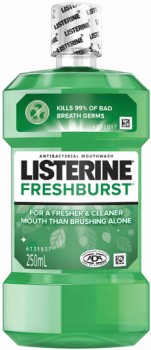 Listerine-Mouthwash-Fresher-Cleaner-250mL-Selected-Varieties on sale