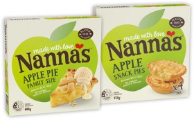 Nanna%26rsquo%3Bs+Fruit+Pie+Family+Size+600g+or+Snack+Pies+450g+Selected+Varieties
