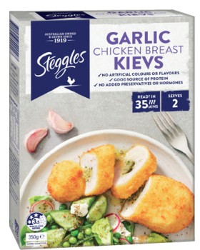 Steggles+Garlic+Chicken+Breast+Kievs+350g