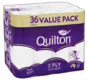 Quilton+Toilet+Tissue+3+Ply+36+Roll+Value+Pack