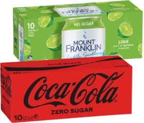 Coca-Cola%2C+Sprite%2C+Fanta+or+Mount+Franklin+Lightly+Sparkling+Water+10x375mL+Selected+Varieties