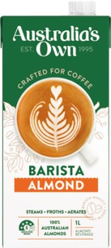 Australias-Own-Barista-Almond-Milk-1-Litre on sale
