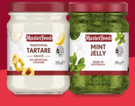 MasterFoods+Mint+Jelly+290g%2C+Tartare+Sauce+220g+or+Seafood+Cocktail+Sauce+260g