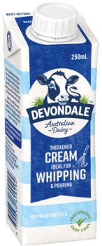 Devondale+Long+Life+Thickened+Cream+250mL