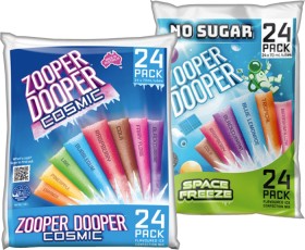 Zooper+Dooper+Ice+Tubes+24+Pack+Selected+Varieties