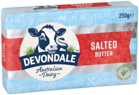 Devondale+Butter+Block+250g+Selected+Varieties