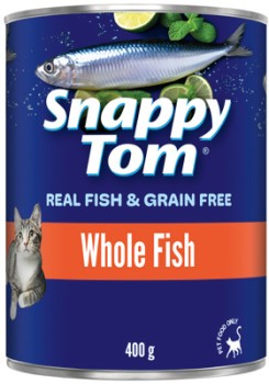 Snappy+Tom+Wet+Cat+Food+400g+Selected+Varieties