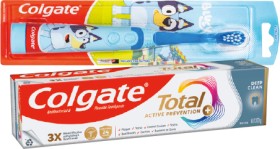 Colgate-Kids-Sonic-Toothbrush-1-Pack-Total-Premium-Toothpaste-200g-or-Sensitive-ProRelief-110g-Selected-Varieties on sale