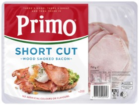 Primo-Short-Cut-Rindless-Bacon-750g on sale