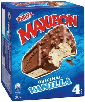 Peters-Maxibon-4-Pack-Selected-Varieties on sale