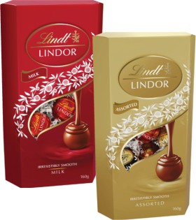 Lindt-Lindor-Cornet-160g on sale