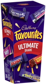 Cadbury-Favourites-Ultimate-Share-700g on sale