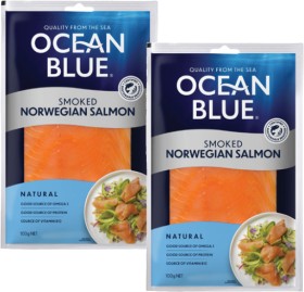Ocean-Blue-Smoked-Salmon-100g on sale