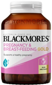 Blackmores-Pregnancy-Breast-Feeding-Gold-Capsules-120-Pack on sale