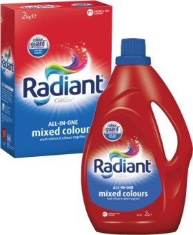 Radiant+Laundry+Liquid+2+Litre+or+Powder+2kg