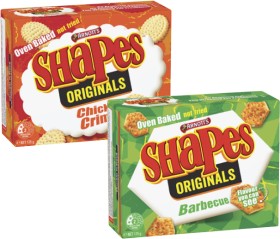Arnotts-Shapes-Crackers-160g-190g on sale