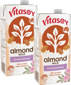 Vitasoy-Unsweetened-Almond-Milk-1-Litre on sale