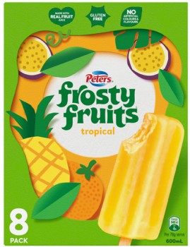 Peters+Frosty+Fruits+Sticks+6+Pack-8+Pack+420mL-600mL+or+Lifesavers+Icy+Poles+8+Pack+530mL