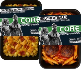 Core-Powerfoods-Frozen-Meal-350g on sale