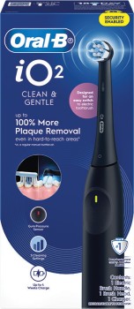 Oral+B+iO2+Electric+Toothbrush+Black+1+Pack
