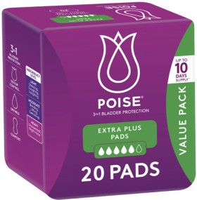 Poise+Extra+Plus+Pads+20+Pack