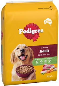 Pedigree-Dry-Dog-Food-8kg on sale