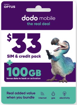 Dodo-33-SIM-Credit-Pack on sale