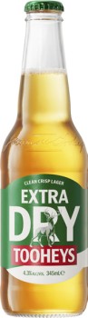 Tooheys-Extra-Dry-Bottles-24x345mL on sale