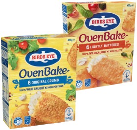 Birds+Eye+Oven+Bake+Fish+Fillets+425g+Selected+Varieties