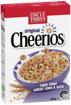 Uncle+Tobys+Cheerios+Cereal+520-560g+Selected+Varieties