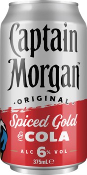 Captain+Morgan+%26amp%3B+Cola+6%25+Premix+Cans+375mL+4+Pack