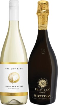 The+Shy+Kiwi+Range+or+Bottega+Prosecco+DOC+750mL