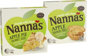 Nannas-Fruit-Snack-Pies-450g-or-Family-Size-Apple-Pie-600g-Selected-Varieties on sale