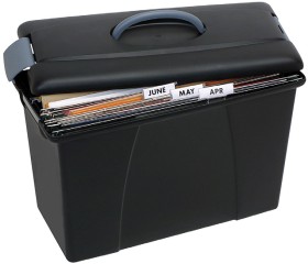 Crystalfile+File+Carry+Case+Black