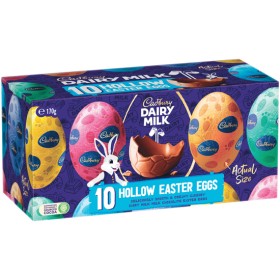 Cadbury-Dairy-Milk-Hollow-Hunting-Easter-Eggs-170g-Pk-10 on sale