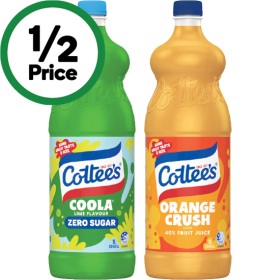 Cottees-Cordial-1-Litre on sale