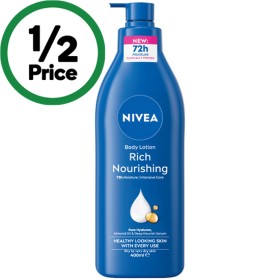 Nivea+Rich+Nourishing+72hr+Moisturiser+Body+Lotion+400ml