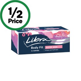 Libra-Tampons-Pk-16 on sale