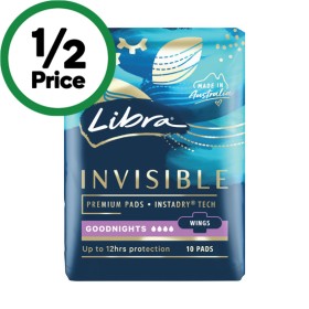 Libra+Invisible+Pads+Pk+10-14