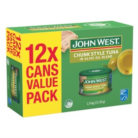 John+West+Tuna+Value+Pack+12+x+95g